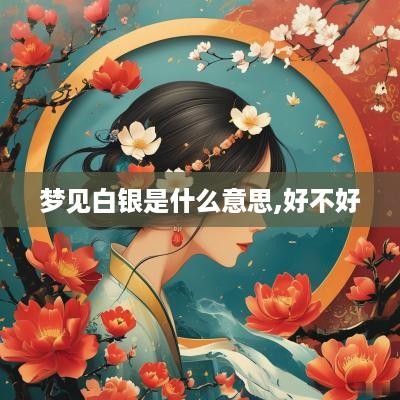 梦见白银是什么意思,好不好