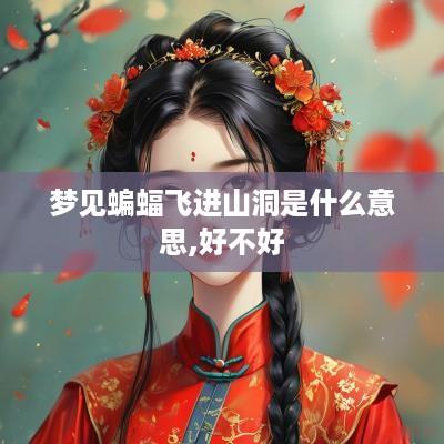 梦见蝙蝠飞进山洞是什么意思,好不好