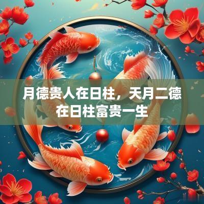 月德贵人在日柱，天月二德在日柱富贵一生