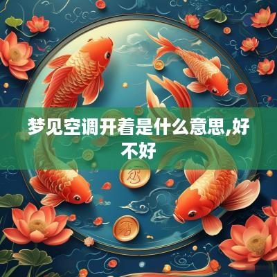 梦见空调开着是什么意思,好不好