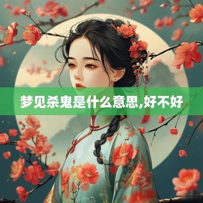 梦见杀鬼是什么意思,好不好
