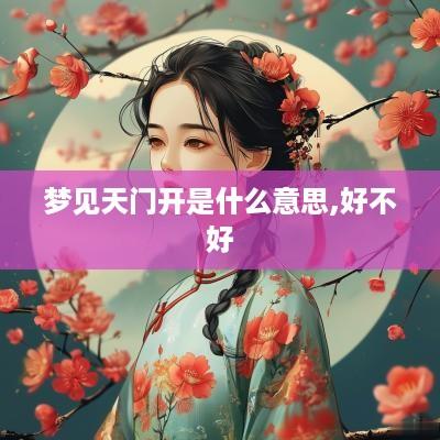 梦见天门开是什么意思,好不好