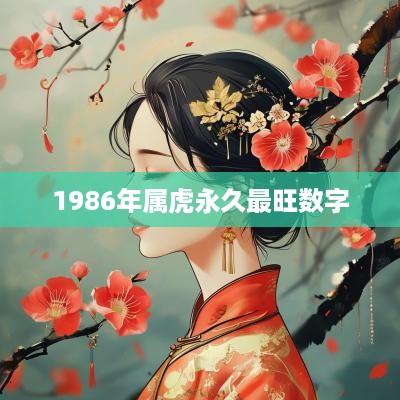 1986年属虎永久最旺数字