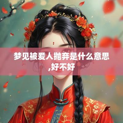 梦见被爰人抛弃是什么意思,好不好