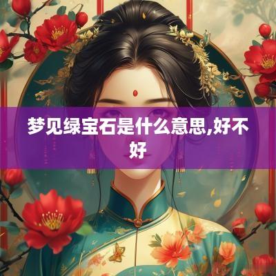梦见绿宝石是什么意思,好不好