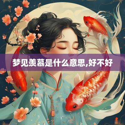 梦见羡慕是什么意思,好不好