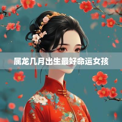 属龙几月出生最好命运女孩