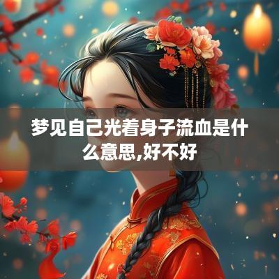 梦见自己光着身子流血是什么意思,好不好