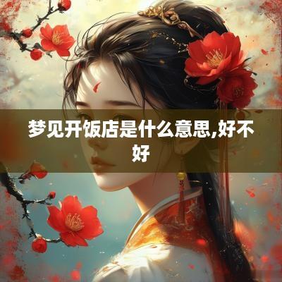 梦见开饭店是什么意思,好不好