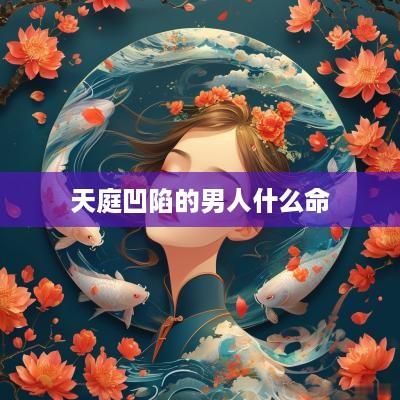 天庭凹陷的男人什么命