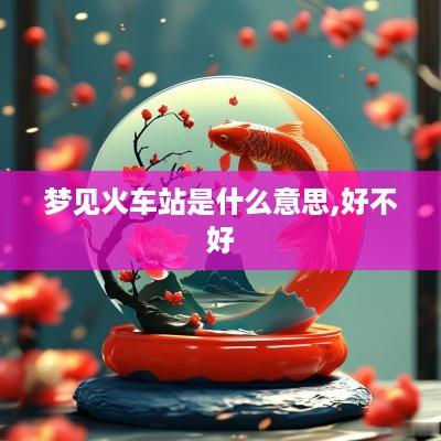 梦见火车站是什么意思,好不好
