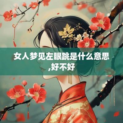 女人梦见左眼跳是什么意思,好不好