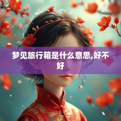 梦见旅行箱是什么意思,好不好