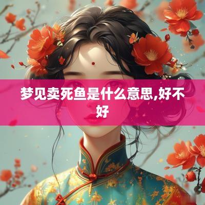 梦见卖死鱼是什么意思,好不好