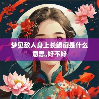 梦见敌人身上长鳞癣是什么意思,好不好