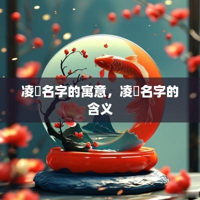 凌玥名字的寓意,凌玥名字的含义 凌玥名字的寓意,凌玥名字的含义