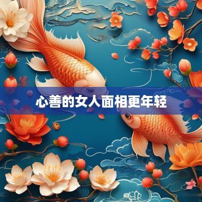 心善的女人面相更年轻 心善的女人面相更年轻