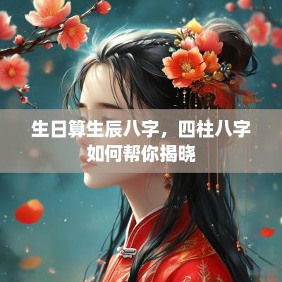 生日算生辰八字，四柱八字如何帮你揭晓