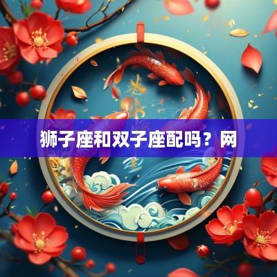 狮子座和双子座配吗？网