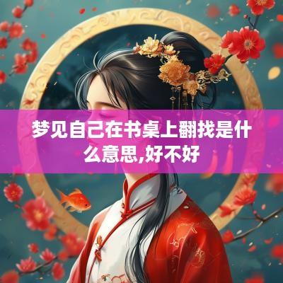 梦见自己在书桌上翻找是什么意思,好不好