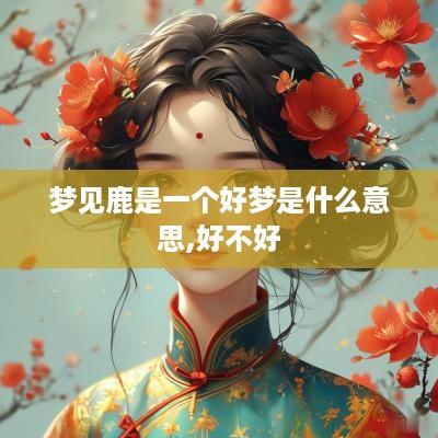 梦见鹿是一个好梦是什么意思,好不好