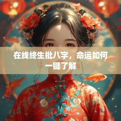 在线终生批八字，命运如何一键了解