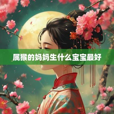 属猴的妈妈生什么宝宝最好