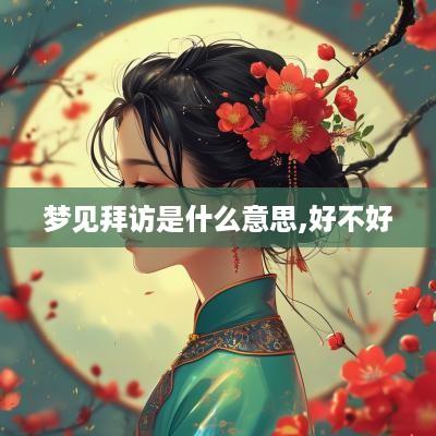 梦见拜访是什么意思,好不好
