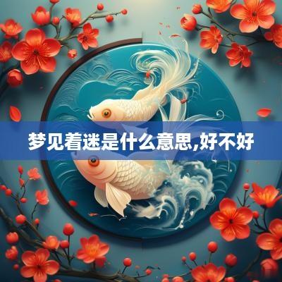 梦见着迷是什么意思,好不好