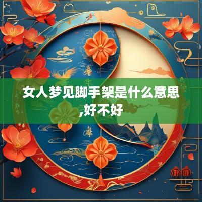女人梦见脚手架是什么意思,好不好
