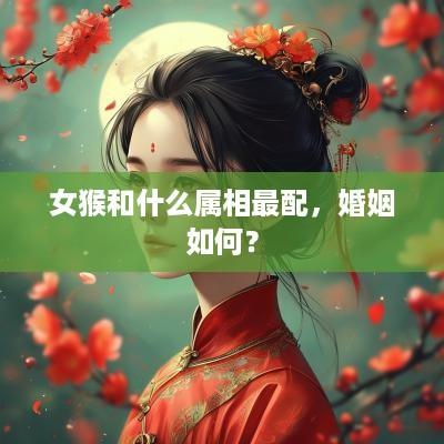 女猴和什么属相最配，婚姻如何？