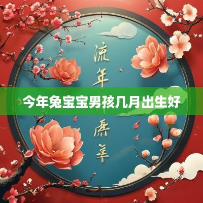 今年兔宝宝男孩几月出生好