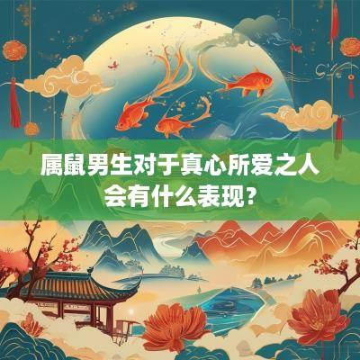 属鼠男生对于真心所爱之人会有什么表现？