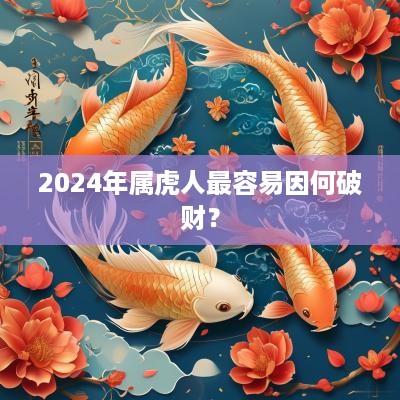 2025年属虎人最容易因何破财？