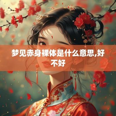 梦见赤身裸体是什么意思,好不好