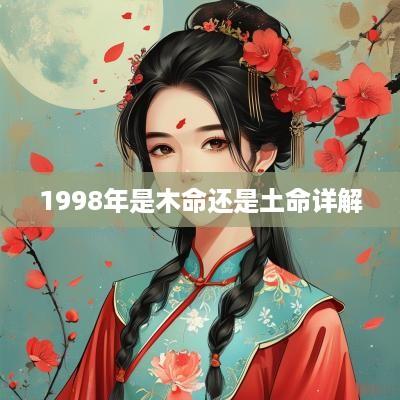 1998年是木命还是土命详解