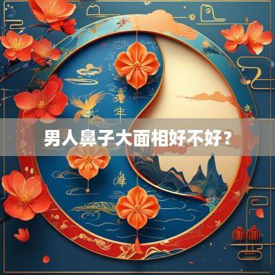 男人鼻子大面相好不好？