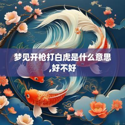 梦见开枪打白虎是什么意思,好不好