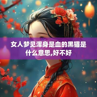 女人梦见浑身是血的黑猫是什么意思,好不好