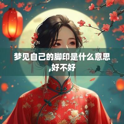 梦见自己的脚印是什么意思,好不好
