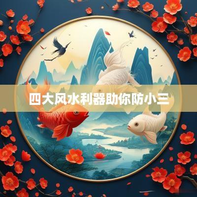 四大风水利器助你防小三