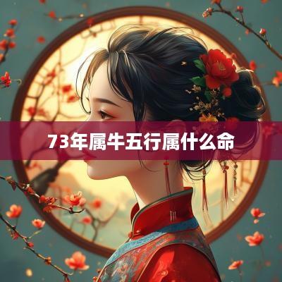 73年属牛五行属什么命