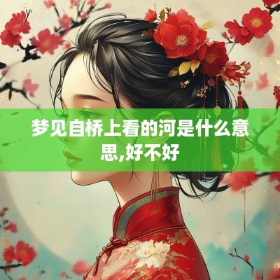 梦见自桥上看的河是什么意思,好不好