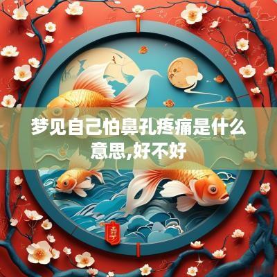 梦见自己怕鼻孔疼痛是什么意思,好不好
