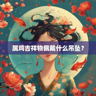 属鸡吉祥物佩戴什么吊坠？