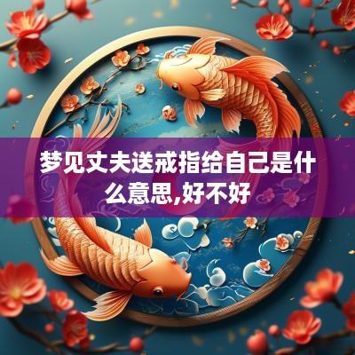 梦见丈夫送戒指给自己是什么意思,好不好