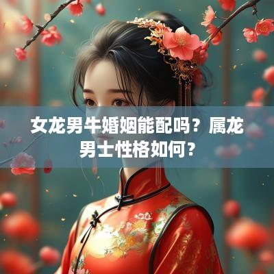 女龙男牛婚姻能配吗？属龙男士性格如何？