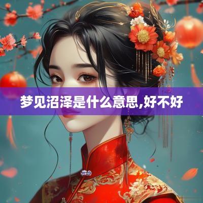 梦见沼泽是什么意思,好不好