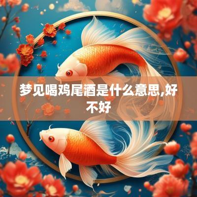 梦见喝鸡尾酒是什么意思,好不好