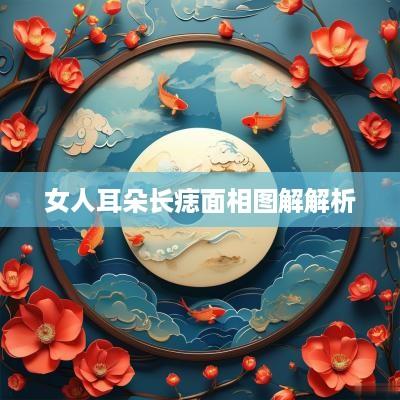 女人耳朵长痣面相图解解析